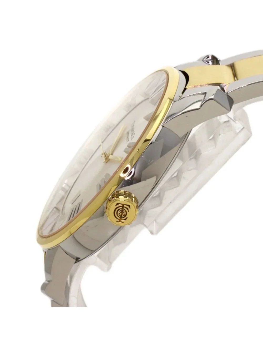 Tiffany & Co Atlas Dome Watch SS Yellow Gold